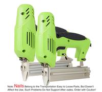 Pistola sparachiodi elettrica Cucitrice Pistola Strumenti per la lavorazione del legno 220V Chiodatura Cucitrice Sparatutto Mobili Cucitrice Inquadratura Tacker Strumento manuale fai da te