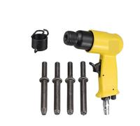 Pistola Sparachiodi, Pneumatic Air Rivet Hammer Professional Hand Held Half Tube Rivets/fixed Rivets Round Head Nails Riveter M3 M4 M5 M6(3 4 5 6mm hollow)
