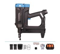 Pistola Sparachiodi, Pneumatic Nail Gun Recharable Lithium Battery Nail Gun Wood Working Steel Nailer Stapler Electric Nail Gun(Package2)