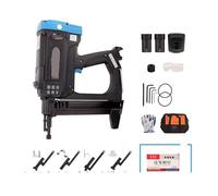 Pistola Sparachiodi, Pneumatic Nail Gun Recharable Lithium Battery Nail Gun Wood Working Steel Nailer Stapler Electric Nail Gun(Package6)
