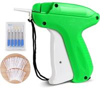 Pistola Sparafili per Cartellini e Prezzi con 5 Aghi di Ricambio e 1200 Fili a Paletta per Vestiti Etichetta Tag Cappello Etichette Negozi Prezzo Cartellino
