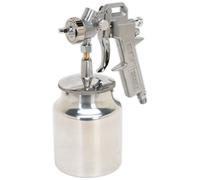 Pistola Spray Sealey SSG2 Alimentazione A Suczione Uso Generale 1.5mm Set-Up