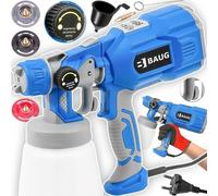Pistola Spruzzo Elettrica 550W per Vernici con Serbatoio 800ml e 3 Ugelli