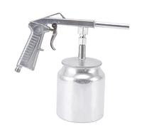 Pistola Spruzzo Pneumatica Kit Spruzzatore Vernice Sifone Alluminio Acciaio Inossidabile 750 Ml Spruzzatore Pneumatico Vernice G1/4 Aria