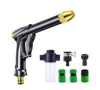 Pistola Spruzzo Tubi Flessibili Pistola Ad Acqua Portatile Ad Alta Pressione For La Pulizia Della Lavatrice For Auto, Irrigazione For Giardino, Ugello, Ugello, Schiuma, Pistola For Attesa In Plastica