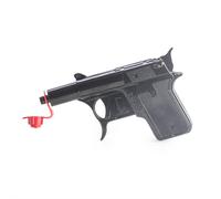 Pistola Spud nera 2 in 1 Spara pellet di patate Acqua Tappi in plastica Metallo