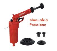 PISTOLA STURALAVANDINO A PRESSIONE POMPA LIBERA RIBIMEX STURA LAVABO BIDET WC