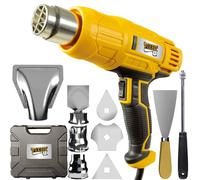 Pistola termica 2000 W Pistola ad aria calda 2 livelli 350°/600°C con scatola