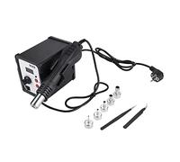 Pistola termica a temperatura regolabile, mini pistola 1100W a 1500 W Mini aria calda con interruttore di rilevamento della maniglia del display a LED e ventola senza spazzole