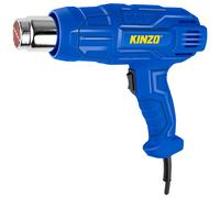 Pistola Termica ad Aria Calda 230V 350°-600° Bruciatore Vernice Termosoffiatore Kinzo