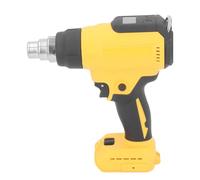 Pistola Termica Ad Aria Calda Ricaricabile Senza Fili 30-550 ℃ con 3 Ugelli Display a LED a Riscaldamento Rapido da 300 W Tecnologia di Messa a Fuoco Termica 'alveare