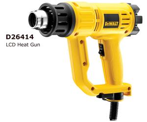 PISTOLA TERMICA DEWALT D26414 TERMOSOFFIATORE AD ARIA CALDA DIGITALE 2000W
