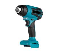 Pistola Termica Elettrica Senza Fili Da 18 V 2000 W Asciugatrice Portatile Ricaricabile For Aria Domestica Con 3 Ugelli Industriali For Batteria Riscaldamento Rapido(2 Battery)