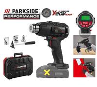 PISTOLA TERMICA RICARICABILE 20V PARKSIDE PERFORMANCE PPHLGA 20 SENZA BATTERIA