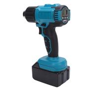 Pistola Termica Senza Fili, BL1830B Pistola Ad Aria Calda Alimentata a Batteria con Display LCD, Modalità Memoria e Temperatura Massima 1022°F, 4 Ugelli per Lavori (Spina europea)