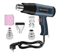 Pistola Termorestringente 2000W Riscaldamento Rapido 2 Impostazioni | Pistola Termica Portatile Con Ugelli Per pellicole oscuranti, rivestimenti auto, pellicole fari e lavori creativi