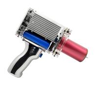 Pistola Tesla portatile, generatore di fulmini artificiali, lunghezza dell'arco regolabile, singolo, design ricaricabile, per l'insegnamento delle scienze, esperimenti didattici e regali per ragazzi