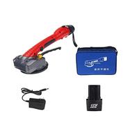 Pistola Vernice 10-Gears 2000W Vibratore for piastrelle Piastrellatrice Ventosa Strumento di livellamento del vibratore a pavimento automatico regolabile 2 Batteria(Red 1 Battery)
