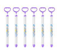 Pistole ad acqua giocattolo - 6 pezzi di giochi interattivi da spiaggia,Giocattoli da Bagno che Sparano Acqua - per bambini 4-12 anni, adulti, giardino, cortile, giochi di, feste di compleanno,