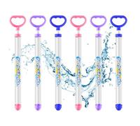 Pistole ad acqua giocattolo,Set da 6 Pezzi Gioco Interattivo per Spiaggia - Giocattoli da Bagno che Sparano Acqua | per Bambini Ragazzi Adulti 4-12 Anni Piscina Famiglia Festa Compleanno Consegna