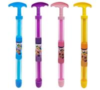 Pistole ad Acqua per Bambini, 4 Pezzi 15 Fuochi d'Artificio Squirter Pistola ad Acqua con Manico, Gamma in Plastica Irrigazione Squirter Giocattolo per Piscina all'aperto Spiaggia Giochi di Co