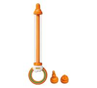 Pistole ad acqua portatile 400 ml con pompa e 3 ugelli intercambiabili | Acqua Esterna Per Parco, Cortile, Prato, Giardino, Spiaggia, Uscite e Concerti
