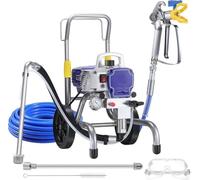 Pistole per verniciatura Spruzzatore vernice paret Spruzzatore di vernice airless 450, con spruzzatore di vernice elettrico a basso overspray per la verniciatura di case a schiera