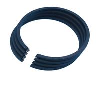 Piston Ring 40mm x 1.2mm Set di sostituzione per Ristrutturazione del cilindro Chainsaw Compatibile con FS400 MS210 ST021 M230 M023 M201 MS201(4 PCS)
