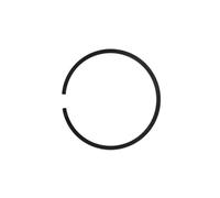 Piston Ring 44x1.2mm Part di sostituzione per la riparazione del motore Chainsaw Compatibile con MS 231 MS231 C MS 251