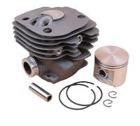 Piston Ring Kit per la riparazione del motore di catena di 50mm di cilindro Compatibile con 365 371 372372XP 362 37 1K 2065 2071 2165 2171