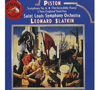 Piston/ St Louis Sym Orch/ Slatkin - Sym No 6