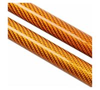 Pistoncini Baule Molle A Gas 1 Coppia Per Ford Per Fiesta MK5 3 Porte 2002-2006 2007 2008 Ascensore Supporta Struts Prop Asta Ammortizzatori Baule Posteriore Boot Portellone(Orange carbon fiber)