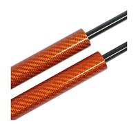 Pistoncini Baule Molle A Gas 2 Pz Per Peugeot 207 CC Serie WD Per Convertible Coupe 2006-2014 Auto Portellone Boot Ammortizzatori A Gas Ammortizzatori Ascensore Supporta(Carbon fiber orange)