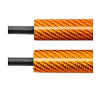 Pistoncini Baule Molle A Gas 2 Pz Portellone Posteriore Auto Molla A Gas Struts Prop Ascensore Supporto 2003-2006 2007 2008 2009 Per Nissan Per Presage U31 MPV Hatchback 640mm(Orange Carbon Fiber)