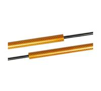 Pistoncini Baule Molle A Gas Per Lancia Per Musa Per MPV 2004-2012 Puntoni Portellone Posteriore Tronco Boot Ascensore Supporta Pistone Asta Molla Porta Posteriore Soggiorno Bar(Yellow carbon fiber)