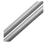 Pistoncini Baule Molle A Gas Per Toyota Per Hilux 8th 2015-2023 4x4 Pickup Truck Porta Posteriore Lento Imbottiture Ascensore Supporto Asta Portellone Assist Shock Strut Kit(Silver carbon fiber)