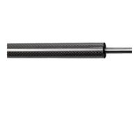Pistoncini Cofano Baule Posteriore Supporti Di Sollevamento A Molla Per Ammortizzatori A Gas Per Portellone Posteriore Del Bagagliaio PER SUZUKI SPLASH - 507 Mm MOLLE COFANO(Black Carbon Fiber)