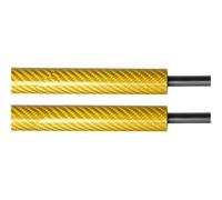Pistoncini Cofano Baule Posteriore Supporti Di Sollevamento A Molla Per Ammortizzatori A Gas Per Portellone Posteriore Del Bagagliaio PER SUZUKI SPLASH - 507 Mm MOLLE COFANO(Yellow Carbon Fiber)