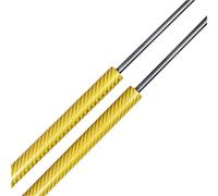 Pistoncini Cofano Baule Posteriore Supporti Per Il Sollevamento Del Bagagliaio Con Molla Per Alfa Per Romeo Per MiTo (tipo 955) 3 Porte Hatchback MOLLE COFANO(Yellow Carbon Fiber)