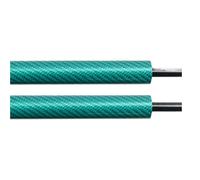 Pistoncini Cofano Baule Supporti Di Sollevamento A Molla Per Ammortizzatori A Gas Per Portellone Posteriore Del Bagagliaio PER SUZUKI SPLASH - 507 Mm Molla a gas posteriore(Green Carbon Fiber)