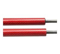 Pistoncini Cofano Baule Supporti Di Sollevamento A Molla Per Ammortizzatori A Gas Per Portellone Posteriore Del Bagagliaio PER SUZUKI SPLASH - 507 Mm Molla a gas posteriore(Red Carbon Fiber)