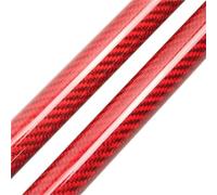Pistoncini Portellone Per A6 C7 Station Wagon 2011-2018 Portellone Posteriore Tronco Boot Ascensore Supporta Ammortizzatore Asta Auto Struts Con Molle(Red Carbon Fiber)