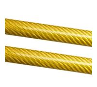 Pistoncini Portellone Per A6 C7 Station Wagon 2011-2018 Portellone Posteriore Tronco Boot Ascensore Supporta Ammortizzatore Asta Auto Struts Con Molle(Yellow Carbon Fiber)
