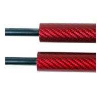 Pistoncini Portellone Per Ford Per S-Max Mk1 2006-2014 MPV Tronco Boot Ascensore Aste Supporto Ammortizzatore Cilindri Pistoni Prop Portellone Posteriore Struts(Red Carbon Fiber)