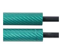 Pistoncini Portellone Per SsangYong Per Musso Per Rexton Baule Lento Imbottiture Supporto Sollevamento Ammortizzatori Asta Portellone Ammortizzatore Struts(Green Carbon Fiber)