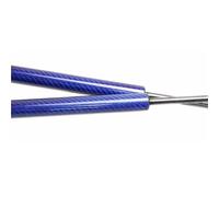 Pistoncini Portellone Per Suzuki Per Baleno WB1 2015-2021 Hatchback Tronco Boot Ascensore Supporta Ammortizzatori Asta Molla 81850M68P10 Portellone Posteriore Gas(Blue carbon fiber)
