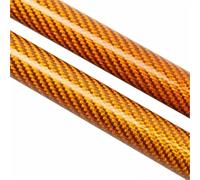 Pistoncini Portellone Per VW Per Scirocco Hatchback 2008-2017 Portellone Posteriore Tronco Boot Ascensore Supporta Ammortizzatore Asta Auto Struts Con Molle(Orange Carbon Fiber)