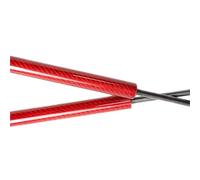 Pistoncini Portellone Posteriore Per Great Per Wall Per Haval Hover Per H3 Per H5 Per X200 Per X240 2005-2012 Tronco Boot Ascensore Supporto Ammortizzatori A Gas Asta Portellone(Red carbon fiber)