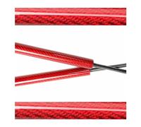Pistoncino Portellone Anteriore Kit Montanti Cofano Per MG4 EV Per MG 4 Mulan Supporto Sollevamento Anteriore Ammortizzatore Molla Pistone(Red carbon fiber)