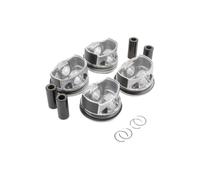 Pistone a 4 pezzi Pistone con pin di anelli +0,25 compatibile con motori EA888 da 1,8 T adatta ai modelli A3 A4 A5 A6 Q5 TT